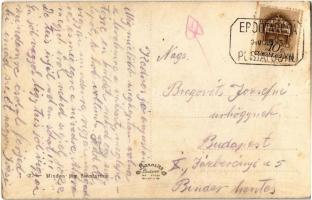 1940 Lőrinci, Hősök szobra, emlékmű, Sportház, utca, üzlet, Római katolikus templom + "ERDŐTARC...