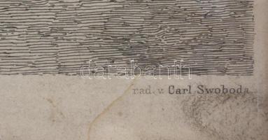 Carl/Karl Swoboda (1824-1870): Johanna von Castilien (II Johanna kasztíliai királynő). Rézkarc (a sa...