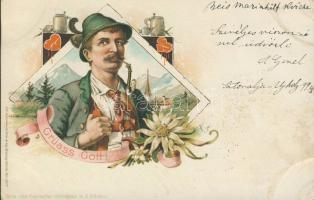 1899 Bier Litho