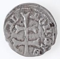 1390-1427. Denár Ag "Zsigmond" (0,49g) T:2- Hungary 1390-1427. Denar Ag "Sigismund" (0,49g) C:VF Huszár: 576., Unger I.: 449.a