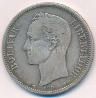 Venezuela 1911. 5B Ag T:3 ph.
Venezuela 1911. 5 Bolivares Ag C:F edge error
Krause Y#24.2