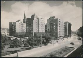 1956 Közép-Európai Kupáról küldött üdvözlő képeslap Pongrácz Kálmán (1898-1980) Budapest főpolgármes...