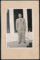 1945 Csorba János (1897-1986) Budapest polgármestere (1945), kisgazdapárti politikus aláírása egy mu...