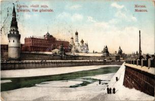 Moscow, Moscou; Kremlin in winter