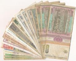 66db-os vegyes külföldi bankjegy tétel, benne Szovjetunió,Ukrajna,Lengyelország,Szlovénia,Szlovákia,...