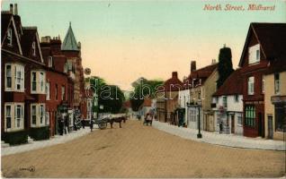 Midhurst, North street, shops, post office