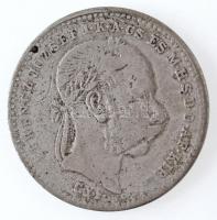 1870GYF 20kr Váltó Pénz Ag T:3 Adamo M11.1