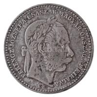 1869KB 20kr Ag "Magyar Királyi Váltó Pénz" T:2,2- Adamo M11.1