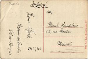 1920 Pardubice, Prumyslové skola / Industrial school. TCV card  (EB)