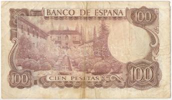 Spanyolország 1970. (1974.) 100P T:III-  
Spain 1970. (1974.) 100 Pesetas C:VG Krause 152