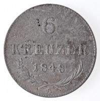 Ausztria 1848A 6kr Ag T:2-,3
Austria 1848A 6 Kreuzer Ag C:VF,F
Krause KM#2199