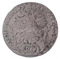1780B/SK-PD 20kr Ag "II. József" T:3
1780B/SK-PD 20 Kreuzer Ag "Joseph II"C:F
