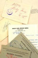 1944 Balogh Imre zsidó származású bankigazgató iratai, I. világháborús veterán (tart. hadnagy, III. ...