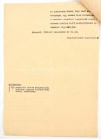 1944 Balogh Imre zsidó származású bankigazgató iratai, I. világháborús veterán (tart. hadnagy, III. ...