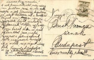 1926 Bad Gastein, Badgastein; Reichsstrasse mit Gasthaus u. Kaffeehaus Erzherzog Johann / street, ho...