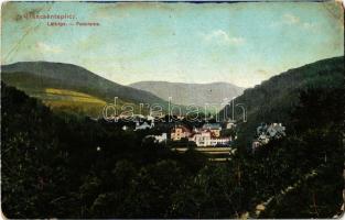 Trencsénteplic, Trencianske Teplice; látkép. Wertheim Zsigmond kiadása / general view (EB)