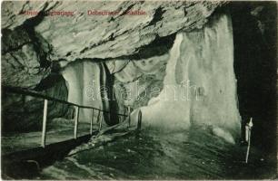 1909 Dobsina, Dobschau; jégbarlang, belső. Divald Károly 1411-1908. / ice cave, interior (EK)