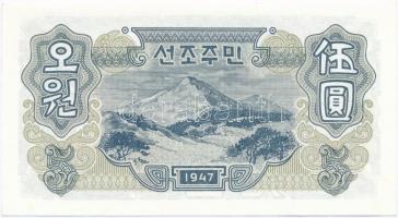 Észak-Korea 1947. 5W  T:I 
North Korea 1947. 5 Won  C:UNC Krause 9