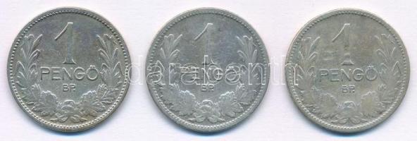 1926. 1P Ag (3x) T:3
Adamo P6