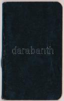 1919 Balogh Imre, zsidó származású hadnagy noteszfüzete, benne versekkel, írásokkal, San Damiano d&#...