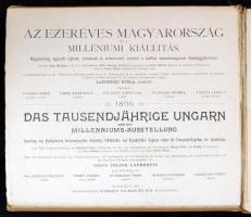 Az ezeréves Magyarország és a Milléniumi Kiállítás. I.kötet. Magyarország legszebb tájainak, városai...