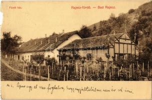 1911 Rajecfürdő, Rajecké Teplice;  fürdőház / spa, baths - képeslapfüzetből / from postcard booklet (b)