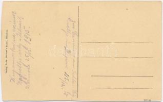 1915 Vágsellye, Schelle, Sala nad Váhom; Pázmány Péter kastély / Castell / castle (vágott / cut)