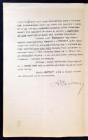 1919 Csilléry András (1883-1964) népegészségügyi (népjóléti) miniszter gépelt levele azonosítatlan s...