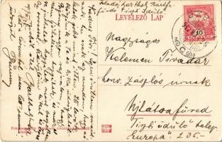 1912 Bártfa, Bártfafürdő, Bardejovské Kúpele, Bardiov, Bardejov; templom. Friedmann Mór kiadása / ch...