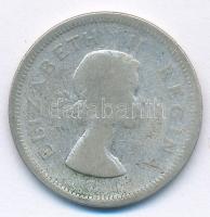 Dél-Afrika 1953. 1Sh Ag II. Erzsébet T:3 South Africa 1953. 1 Shilling Ag Elisabeth II C:F Krause KM#49