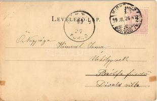 1899 Miskolc, MÁV üzletvezetőség és Mindszenti római katolikus templom