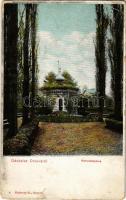 1908 Orsova, Korona kápolna. Hutterer G. kiadása / chapel (szakadás / tear)