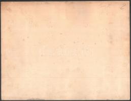 cca 1950-1960 Vízipóló, jelzés nélküli vintage fotó kartonon, 24x18 cm