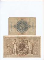 Német Birodalom 1909. 20M + 1000M T:III
German Empire 1909. 20 Mark + 1000 Mark C:F