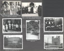 1939 A rozsnyói Kossuth szobor visszaállítása, leleplezése, és a felavatási ünnepség fotói, és továb...