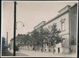 1941 Galitzenstein H. Rt. papírnagykereskedése és papírárugyárának épülete, XIII. ker. Angyalföld, F...