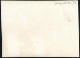 1941 Galitzenstein H. Rt. papírnagykereskedése és papírárugyárának épülete, XIII. ker. Angyalföld, F...