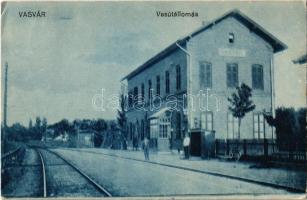 1927 Vasvár, vasútállomás (Rb)