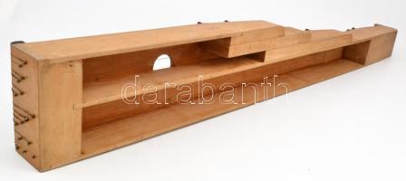 Citera. Faragott fa. Húrokkal. 84 cm