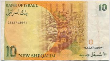 Izrael 1987. 10Sh T:III,III- foltos
Israel 1987. 10 Sheqalim C:F,VG spotted Krause#53b