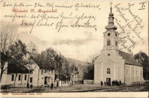 1902 Boksánbánya, Németbogsán, Deutsch-Bogsan, Bocsa Montana; templom. Rosner kiadása / church