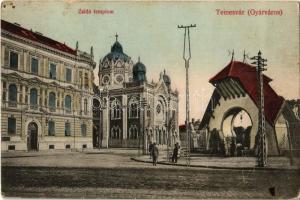 1915 Temesvár, Timisoara; Gyárváros, zsinagóga / Fabrica, synagogue