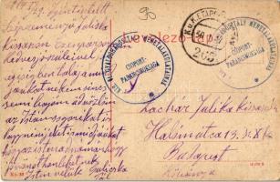 1917 Marosvásárhely, Targu Mures; Kossuth utca, Borhegyi Gyula, Henning Károly, Babos Egyed és Barts...