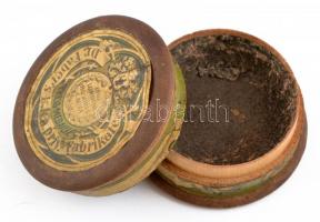 cca 1862 Dr Faber's k.k. a priv. Fabrikate, spezifische Mundseife, fogporos ('mundseife ...