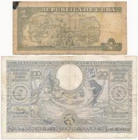 Vegyes 4db-os külföldi bankjegy tétel, benne Észak-Korea 1978. 1W, Thaiföld 2003. 20B emlékkiadás, K...