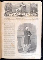 1894 Vasárnapi újság. 41. évfolyam. 1-26.,27-52 sz. Teljes évfolyam. Szerk.: Nagy Miklós. Bp., Frank...