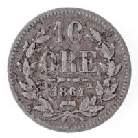 Svédország 1861. 10ö Ag T:3
Sweden 1861. 10 Öre Ag C:F
Krause KM#710