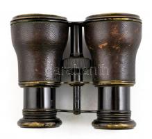 Régi távcső, működik, kopott, egyik lencséje belülről foltos, koszos. M. Würzl & Söhne, K. &...