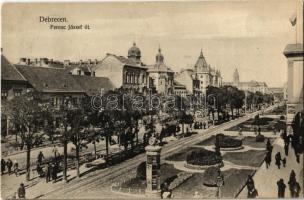 1928 Debrecen, Ferenc József út, hirdetőoszlop