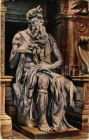 Statua di Mosé / Michelangelos Moses sculpture in Rome (Roma), Judaica (EK)